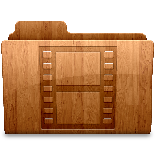 Movies Icon, Movies,Made Of Wood,Folder,http://Thvg.deviantart.com/art/Made-Of-Wood-95495113