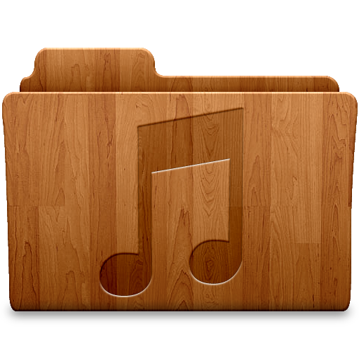 Music Wood Icon, Music Wood,Made Of Wood,Folder,http://Thvg.deviantart.com/art/Made-Of-Wood-95495113