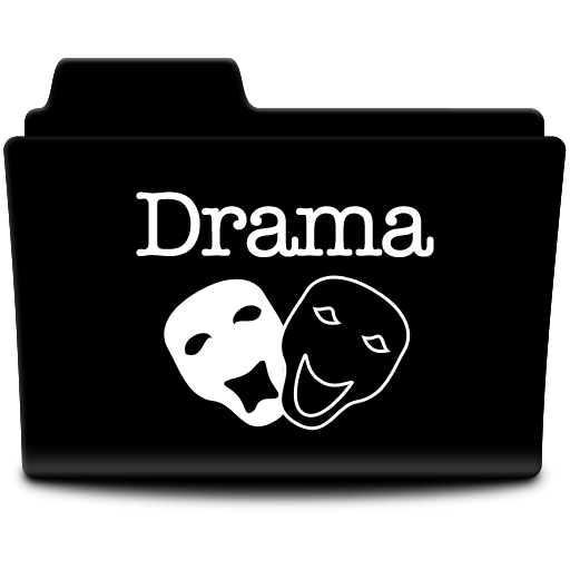 Drama Icon, Drama,Movie Folders - IconSet,Folder,http://wurstgott.deviantart.com/art/Movie-Folders-IconSet-97501972