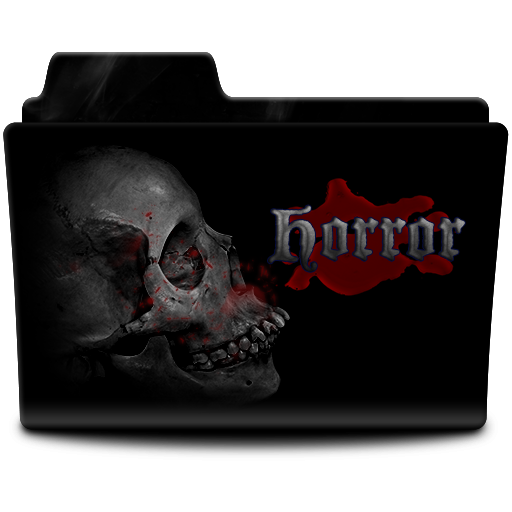 Horror Icon, Horror,Movie Folders - IconSet,Folder,http://wurstgott.deviantart.com/art/Movie-Folders-IconSet-97501972