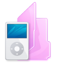 Folder ipod Icon, Folder ipod,Pink Folders,Folder
