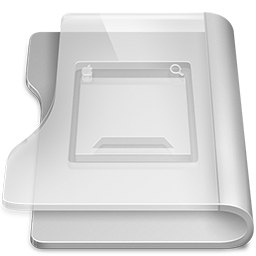 Aluminium desktop Icon, Aluminium desktop,Rise Folder,Folder