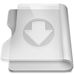Aluminium download Icon, Aluminium download,Rise Folder,Folder
