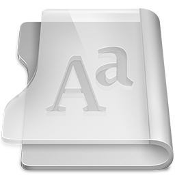 Aluminium font Icon, Aluminium font,Rise Folder,Folder