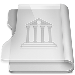 Aluminium library Icon, Aluminium library,Rise Folder,Folder