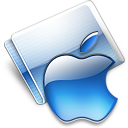 Apple aqua Icon, Apple aqua,Snow E2 Aqua,Folder