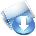 Drop Box Icon, Drop Box,Snow E2 Aqua,Folder
