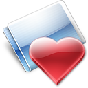 Favorites Icon, Favorites,Snow E2 Aqua,Folder