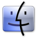 Finder aqua Icon, Finder aqua,Snow E2 Aqua,Folder