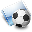 Games Soccer Icon, Games Soccer,Snow E2 Aqua,Folder