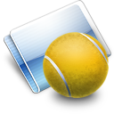 Games Tennis Icon, Games Tennis,Snow E2 Aqua,Folder