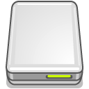 Ice Hard Drive Icon, Ice Hard Drive,Vectra,Folder,