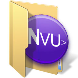 NVU Icon, NVU,Vista Folders 3,Folder,http://monolistic.deviantart.com/art/Vista-Folders-3-44410063