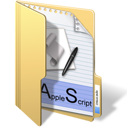 applescripts Icon, applescripts,Vista Folders 3,Folder,http://monolistic.deviantart.com/art/Vista-Folders-3-44410063