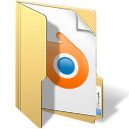 blender files Icon, blender files,Vista Folders 3,Folder,http://monolistic.deviantart.com/art/Vista-Folders-3-44410063