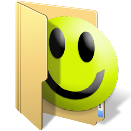emoticons Icon, emoticons,Vista Folders 3,Folder,http://monolistic.deviantart.com/art/Vista-Folders-3-44410063