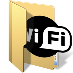 wifi Icon, wifi,Vista Folders 3,Folder,http://monolistic.deviantart.com/art/Vista-Folders-3-44410063