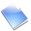 Aqua  Folder Icon, Aqua  Folder,World of Aqua Folders,Folder,