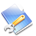 Aqua Apps Icon, Aqua Apps,World of Aqua Folders,Folder,