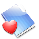 Aqua Favorites Icon, Aqua Favorites,World of Aqua Folders,Folder,