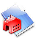 Aqua Iconfactory Icon, Aqua Iconfactory,World of Aqua Folders,Folder,