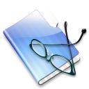 Aqua Read Only Icon, Aqua Read Only,World of Aqua Folders,Folder,