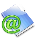 Aqua URLs Icon, Aqua URLs,World of Aqua Folders,Folder,