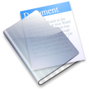 Graphite Documents Icon, Graphite Documents,World of Aqua Folders,Folder,