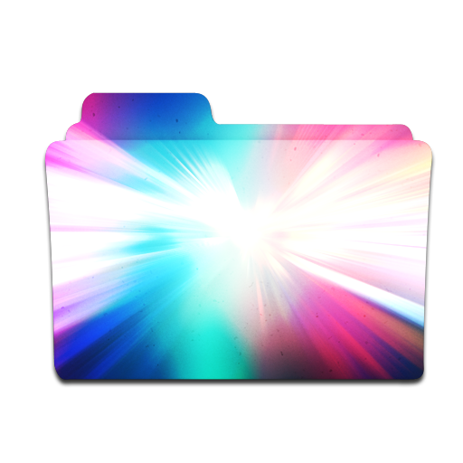 colorburst folder Icon, colorburst folder,iKon Leopard Folders,Folder,http://kon.deviantart.com/art/iKon-Leopard-Folders-87305626