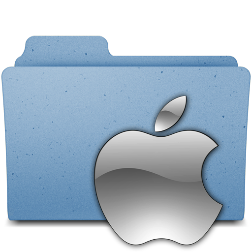 apple Icon, apple,leopard custom folders,Folder,http://tonisl78.deviantart.com/art/leopard-custom-folders-512x512-95134946