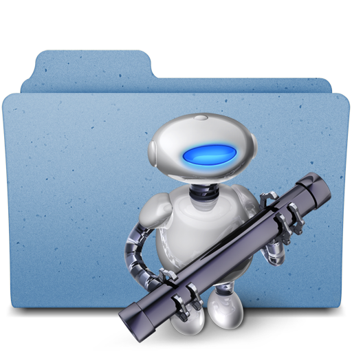 automator Icon, automator,leopard custom folders,Folder,http://tonisl78.deviantart.com/art/leopard-custom-folders-512x512-95134946