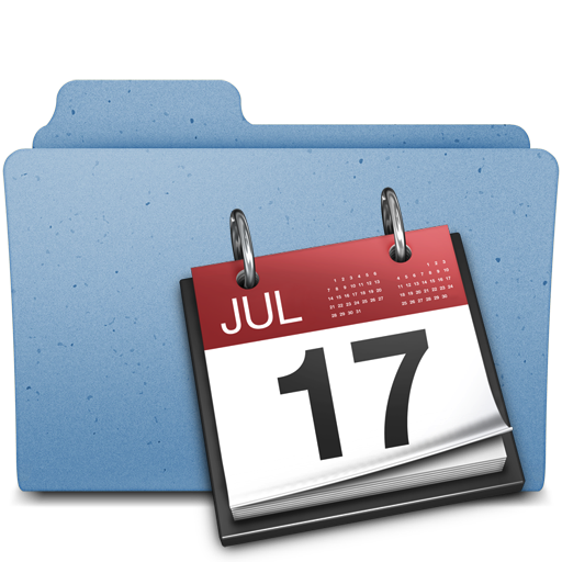 calendar Icon, calendar,leopard custom folders,Folder,http://tonisl78.deviantart.com/art/leopard-custom-folders-512x512-95134946