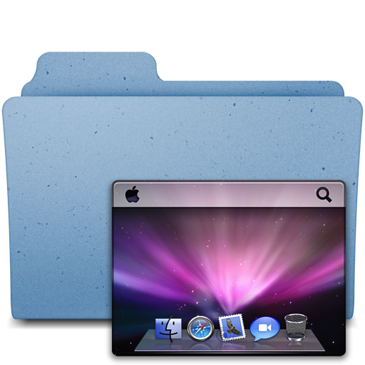 desktop Icon, desktop,leopard custom folders,Folder,http://tonisl78.deviantart.com/art/leopard-custom-folders-512x512-95134946
