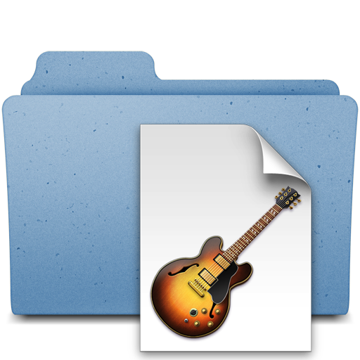 garageband projects Icon, garageband projects,leopard custom folders,Folder,http://tonisl78.deviantart.com/art/leopard-custom-folders-512x512-95134946