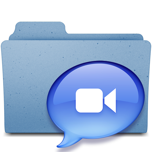 ichat Icon, ichat,leopard custom folders,Folder,http://tonisl78.deviantart.com/art/leopard-custom-folders-512x512-95134946