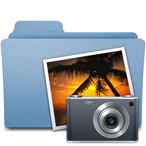 iphoto Icon, iphoto,leopard custom folders,Folder,http://tonisl78.deviantart.com/art/leopard-custom-folders-512x512-95134946