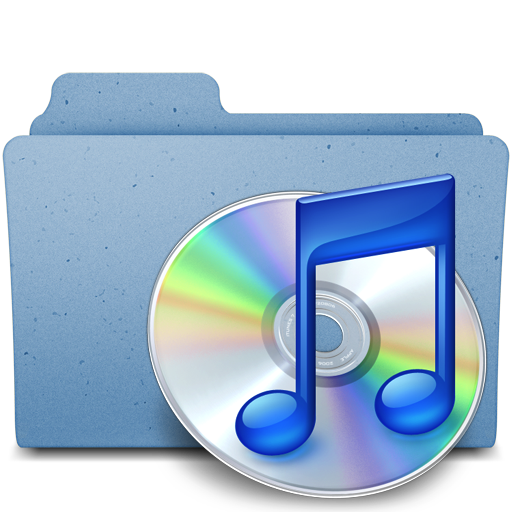 itunes Icon, itunes,leopard custom folders,Folder,http://tonisl78.deviantart.com/art/leopard-custom-folders-512x512-95134946