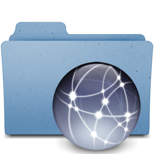 network Icon, network,leopard custom folders,Folder,http://tonisl78.deviantart.com/art/leopard-custom-folders-512x512-95134946