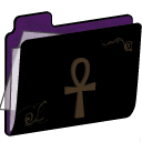 Ankh Folder (purple) Icon, Ankh Folder (purple),wiccan folders,Folder,http://lilithsoul.deviantart.com/art/wiccan-folders-17245909