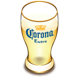 Corona beer glass Icon, Corona beer glass,Beer,Food & Drinks,