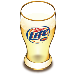 Miller beer glass Icon, Miller beer glass,Beer,Food & Drinks,