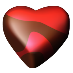 chocolate hearts 04 Icon, chocolate hearts 04,Chocolate Hearts,Food & Drinks