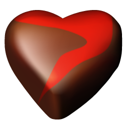 chocolate hearts 12 Icon, chocolate hearts 12,Chocolate Hearts,Food & Drinks