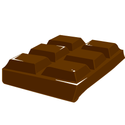 chocolate block Icon, chocolate block,Chocolate,Food & Drinks