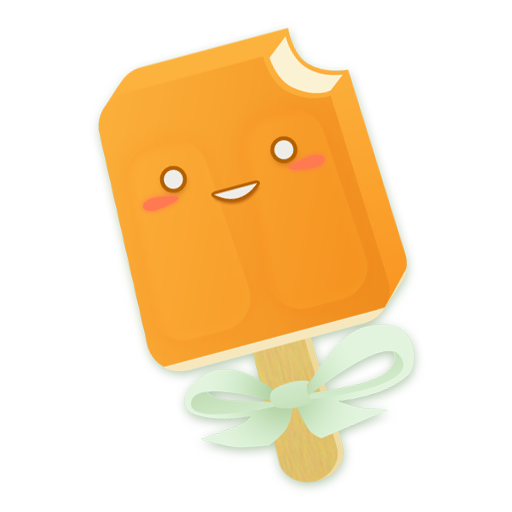 Orange Creamsicle Icon, Orange Creamsicle,Ice Cream Bars,Food & Drinks,http://pinku.deviantart.com/art/Ice-Cream-Bars-Icon-Set-103619647