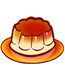 Flan Icon, Flan,Patisserie,Food & Drinks