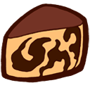 Gateau marbre Icon, Gateau marbre,Patisserie,Food & Drinks