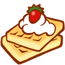 Gaufres Icon, Gaufres,Patisserie,Food & Drinks