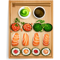 sushi 1 Icon, sushi 1,Sushi,Food & Drinks