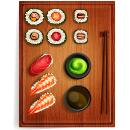 sushi 3 Icon, sushi 3,Sushi,Food & Drinks